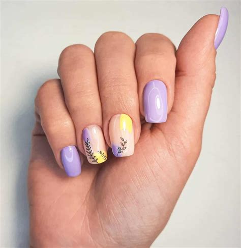 50+ Cute Lavender Nail Designs To Try Out This Spring! .